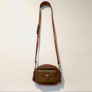 Dooney and Bourke AWL All Weather Leather Vintage Kilty Crossbody Bag